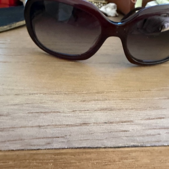CHANEL Dark Burgundy Sunglasses - Picture 4 of 6